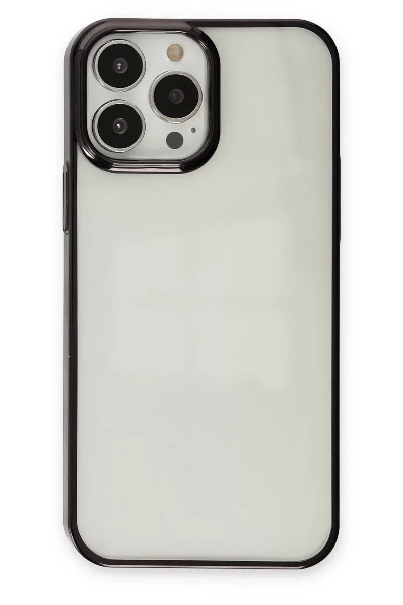 Apple iPhone 13 Pro Kılıf Element Silikon - Siyah