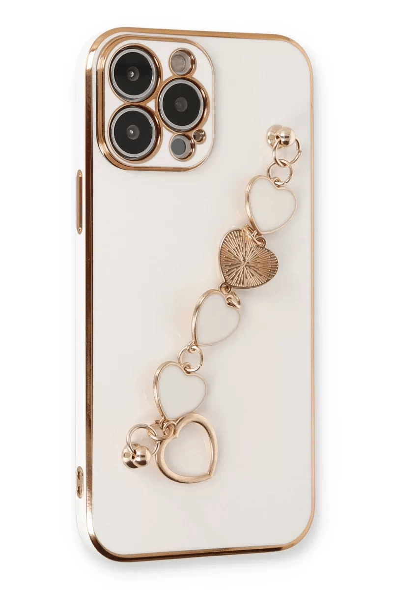 Apple iPhone 13 Pro Kılıf Esila Silikon - Beyaz
