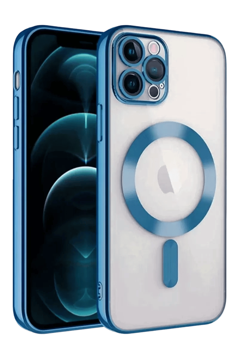 Apple iPhone 13 Pro Kılıf Kross Magneticsafe Kapak - Sierra Blue