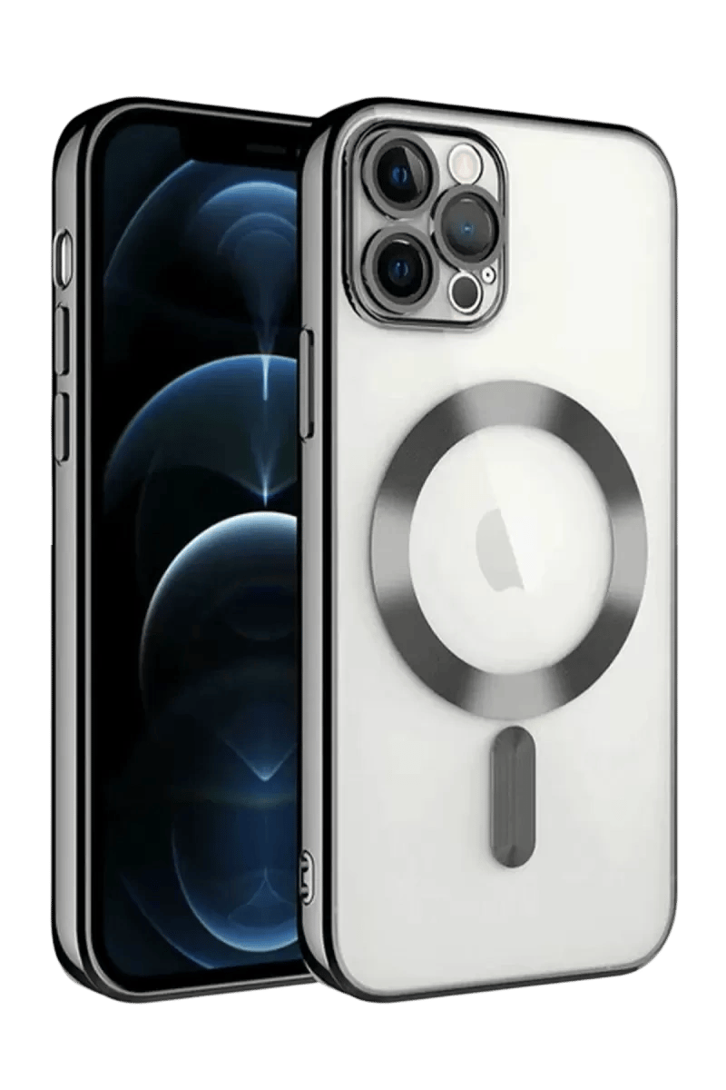 Apple iPhone 13 Pro Kılıf Kross Magneticsafe Kapak - Siyah