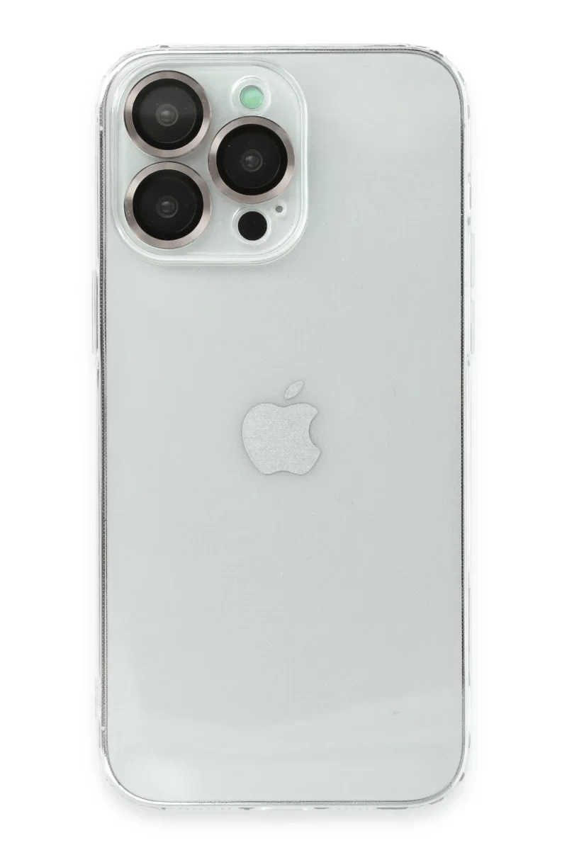 Apple iPhone 13 Pro Kılıf Luko Lens Silikon -Yeşil