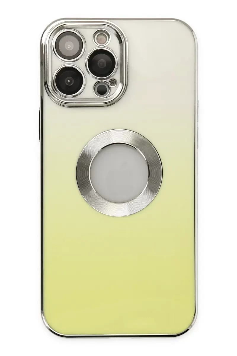 Apple iPhone 13 Pro Max Kılıf Best Silikon - Sarı