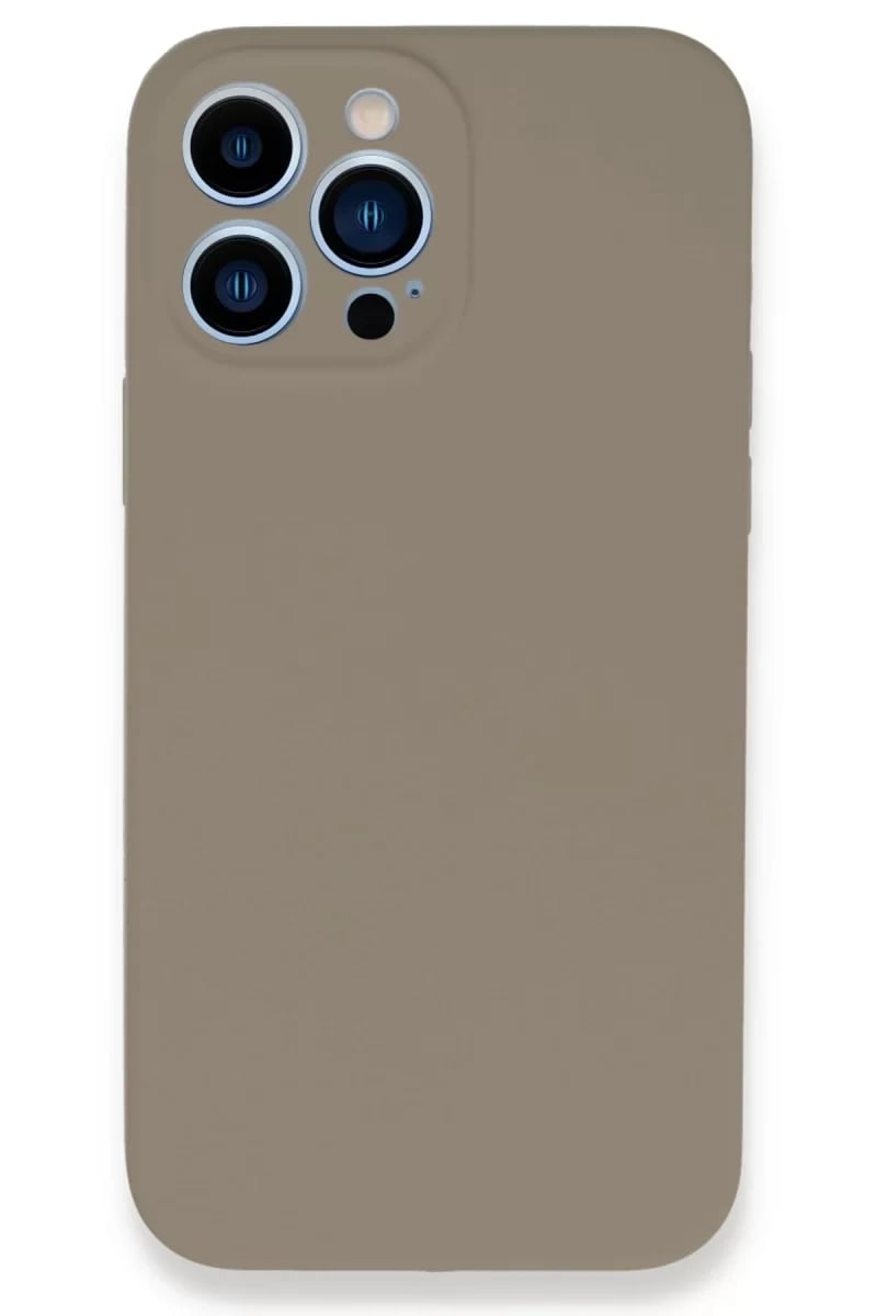 Apple iPhone 13 Pro Max Kılıf Lansman Legant Silikon - Bej