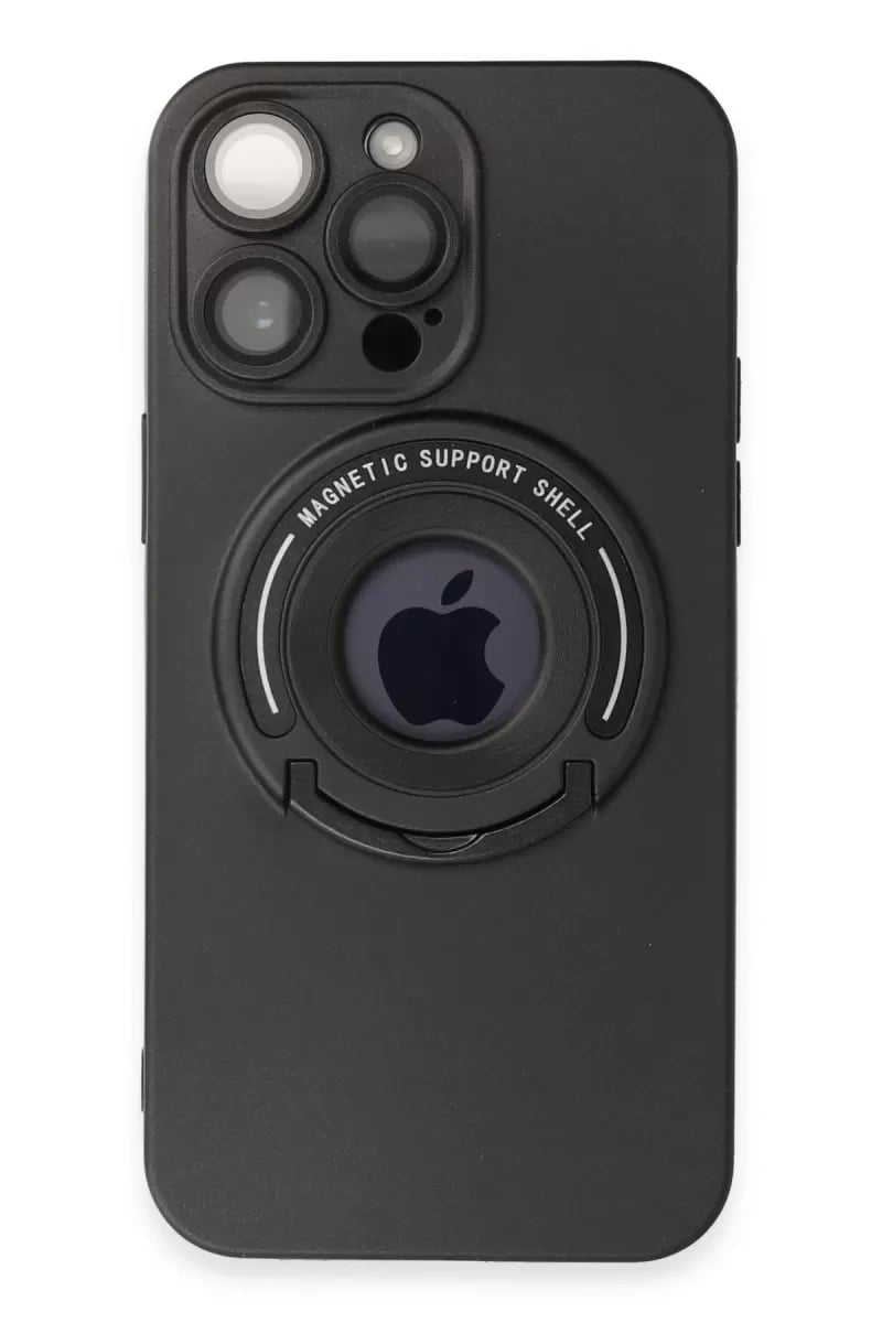 Apple iPhone 13 Pro Max Kılıf Lukka Magneticsafe Kapak - Siyah