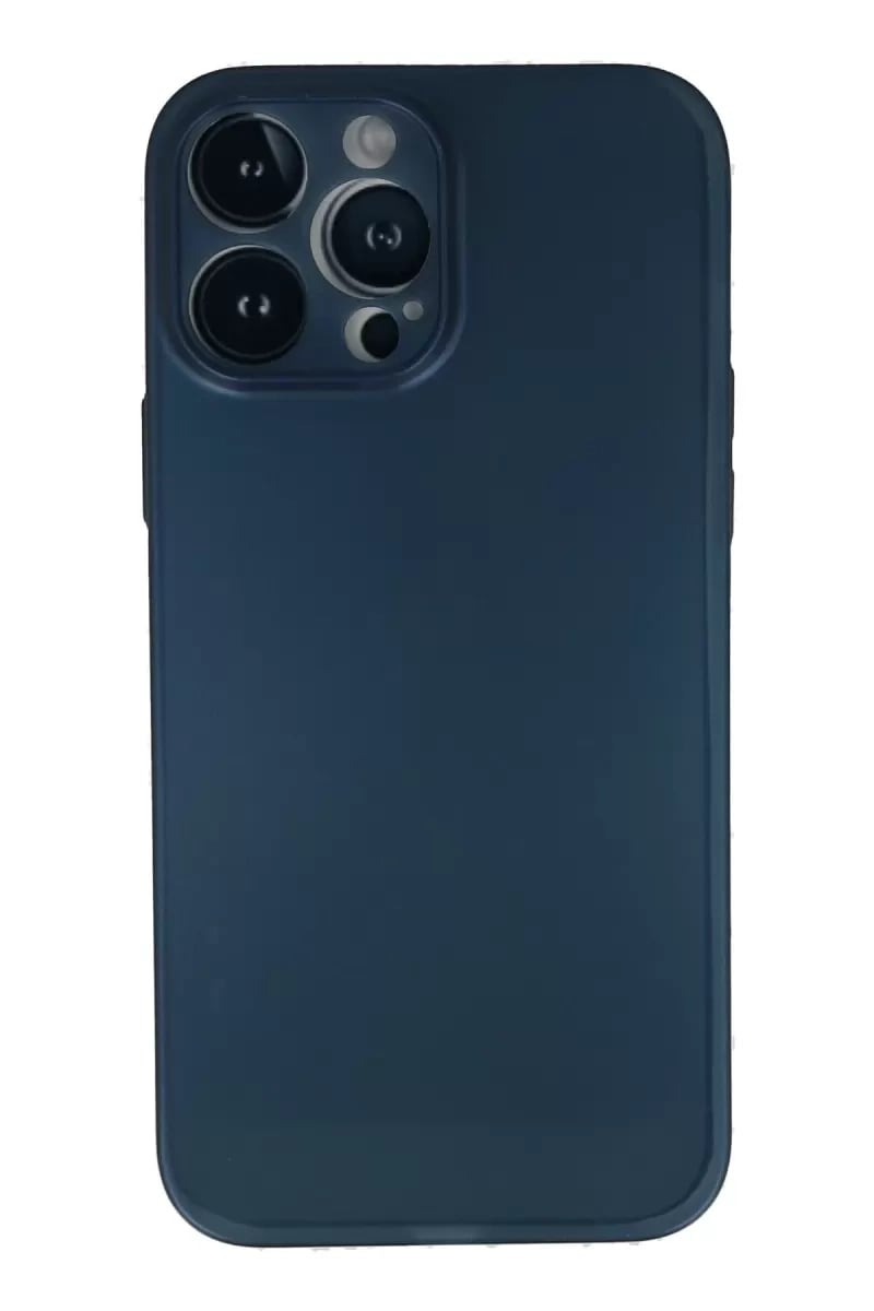 Apple iPhone 13 Pro Max Kılıf PP Ultra İnce Kapak - Mavi