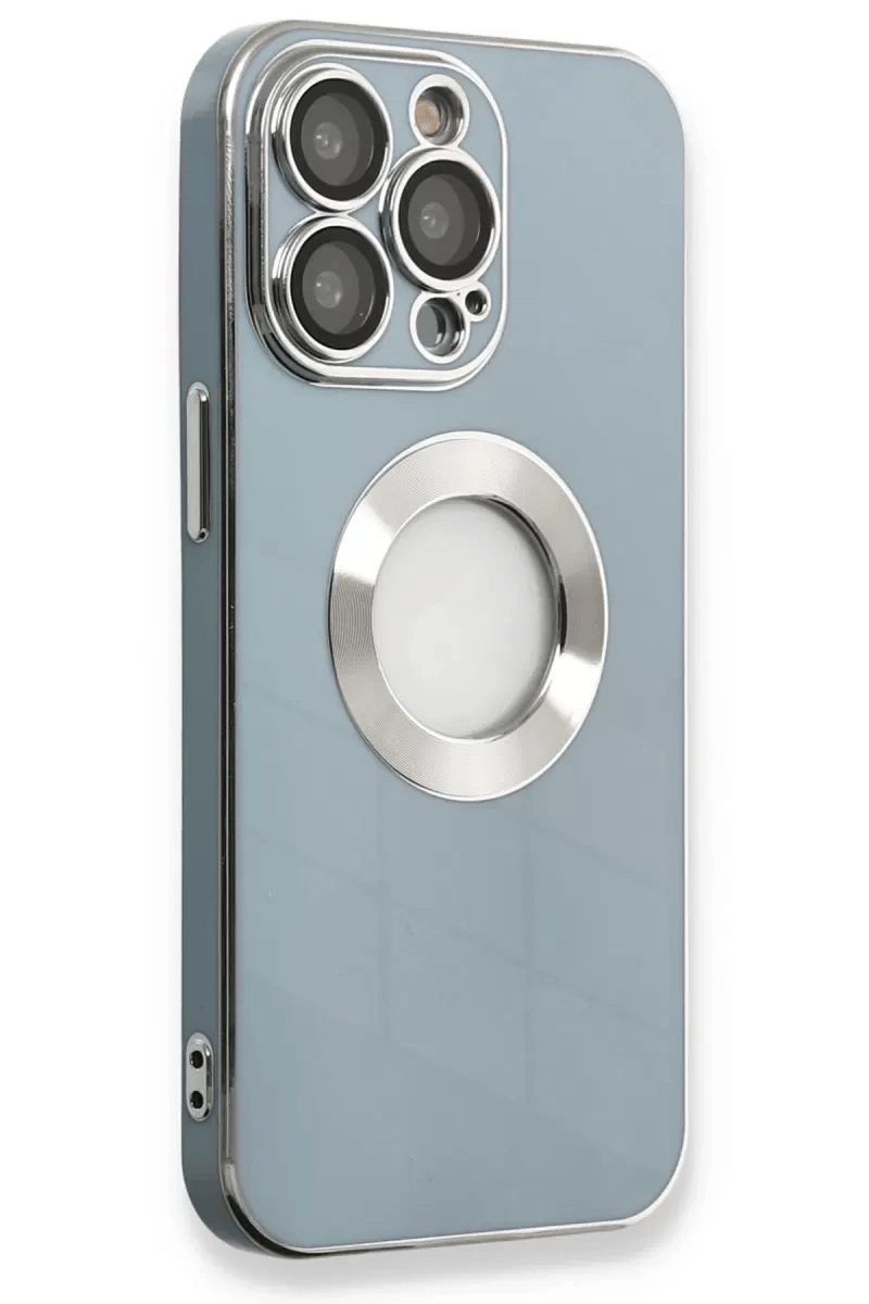 Apple iPhone 13 Pro Max Kılıf Store Silikon - Sierra Blue