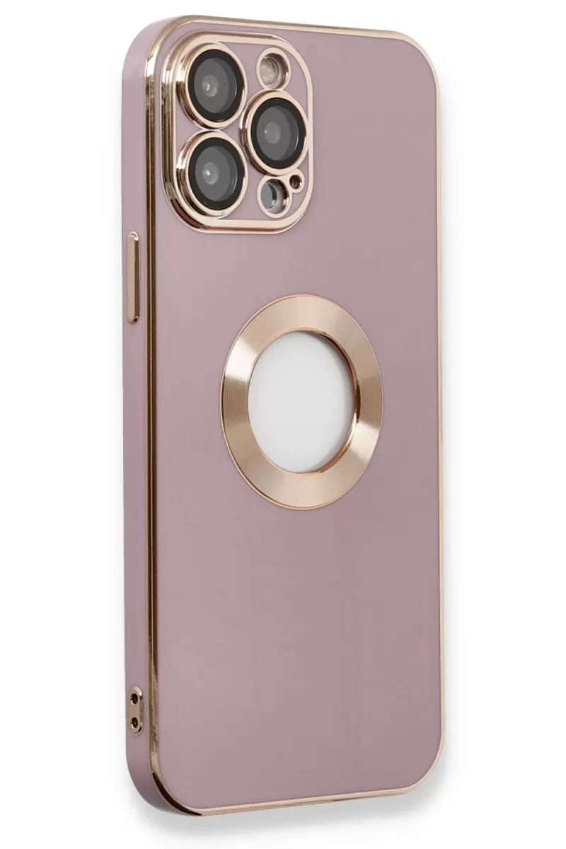 Apple iPhone 13 Pro Max Kılıf Store Silikon - Mor