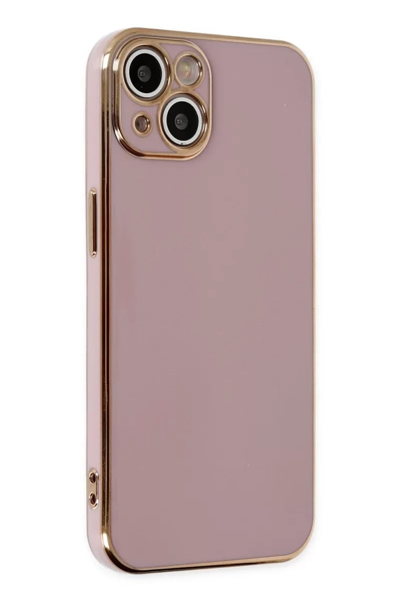 Apple iPhone 14 Kılıf Volet Silikon - Mor