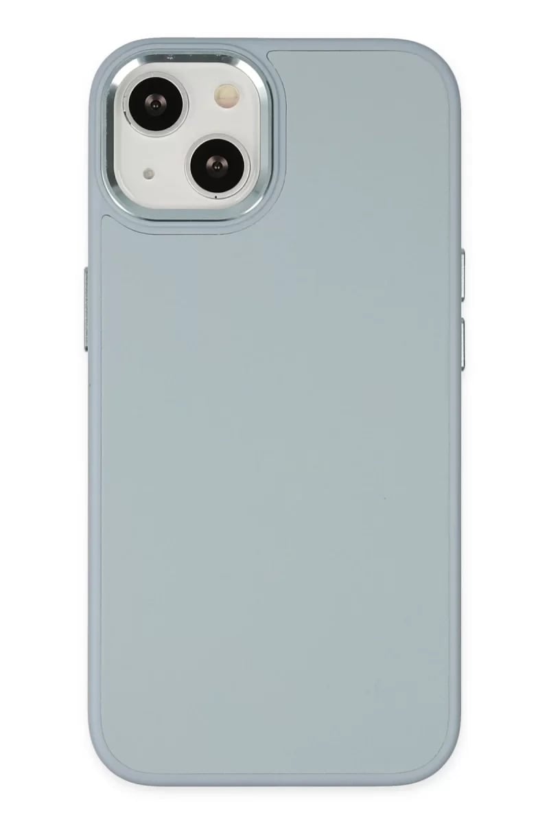 Apple iPhone 14 Plus Kılıf Asya Deri Silikon - Sierra Blue
