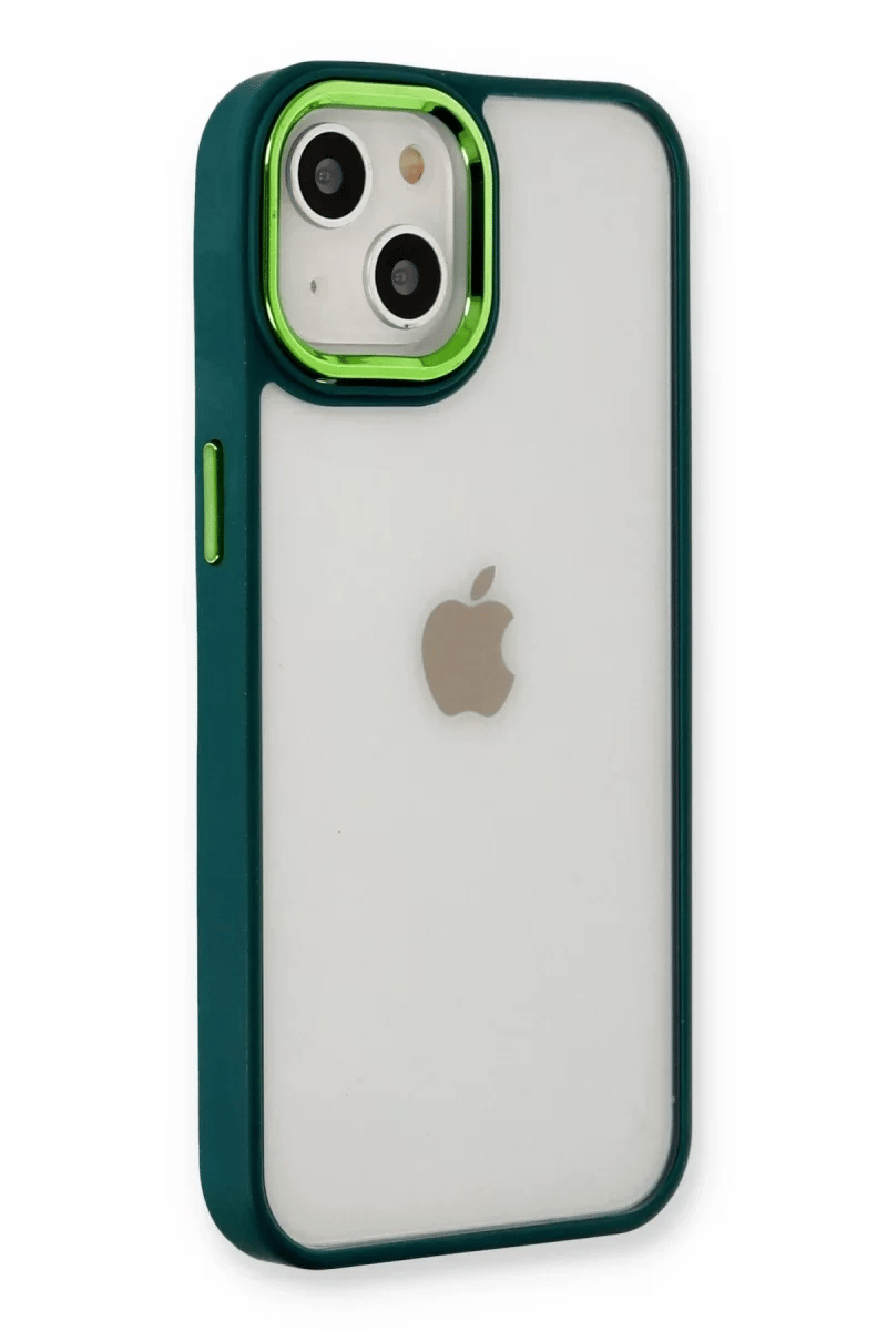 Apple iPhone 14 Plus Kılıf Dora Kapak - Haki Yeşil