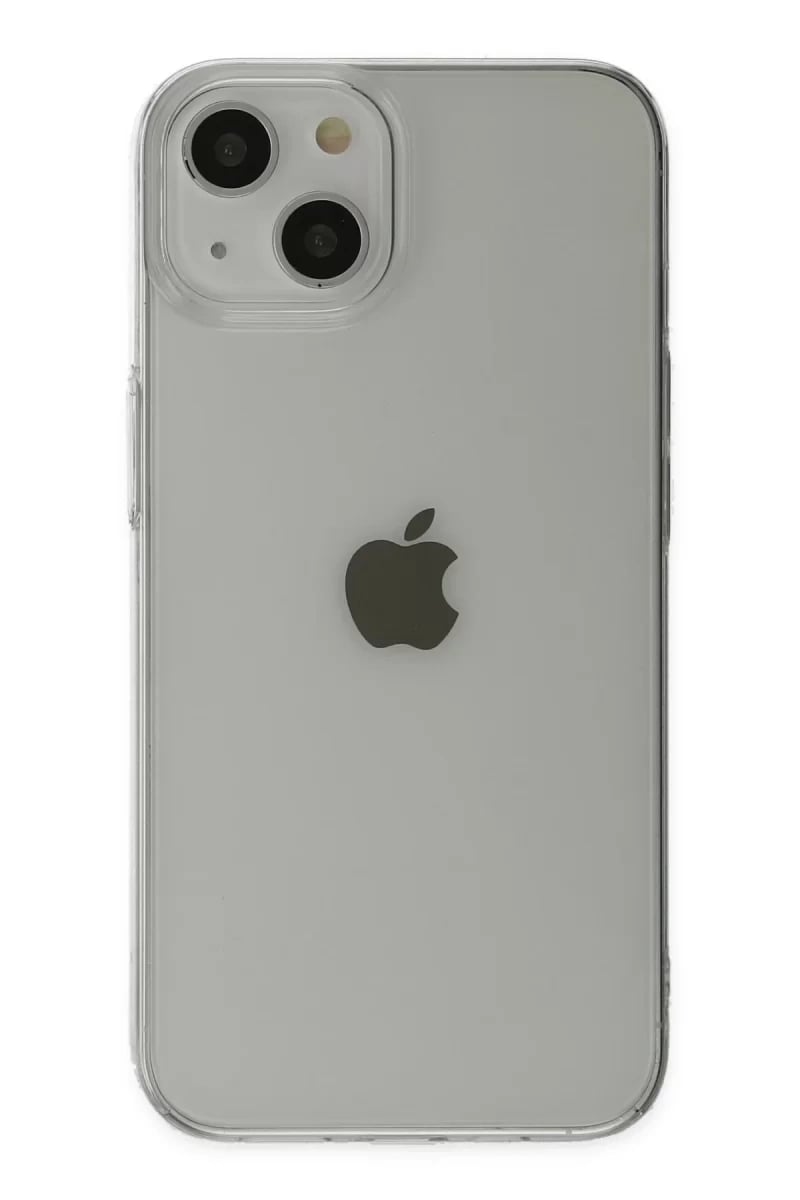 Apple iPhone 14 Plus Kılıf Pc Sert Şeffaf Kapak - Şeffaf