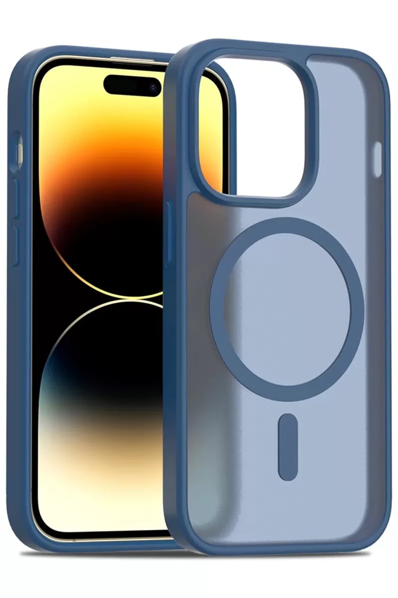 Apple iPhone 14 Pro Jota Magsafe Kapak - Lacivert