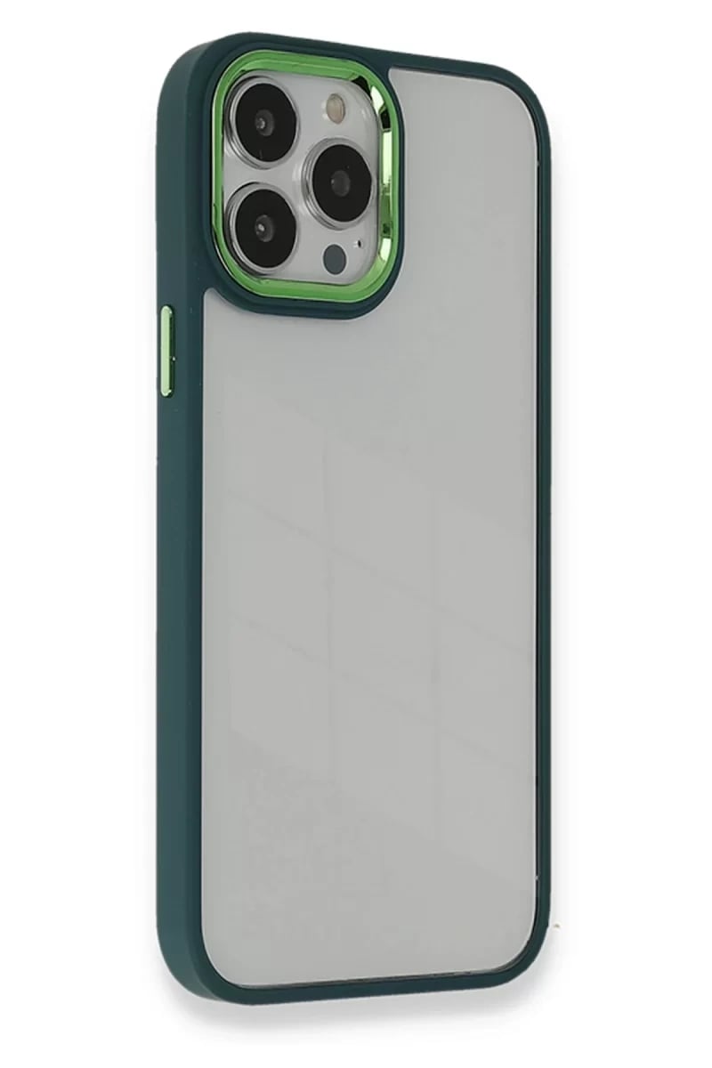 Apple iPhone 14 Pro Kılıf Dora Kapak - Haki Yeşil