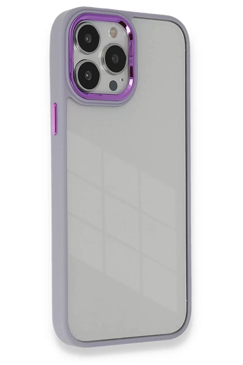 Apple iPhone 14 Pro Kılıf Dora Kapak - Lila