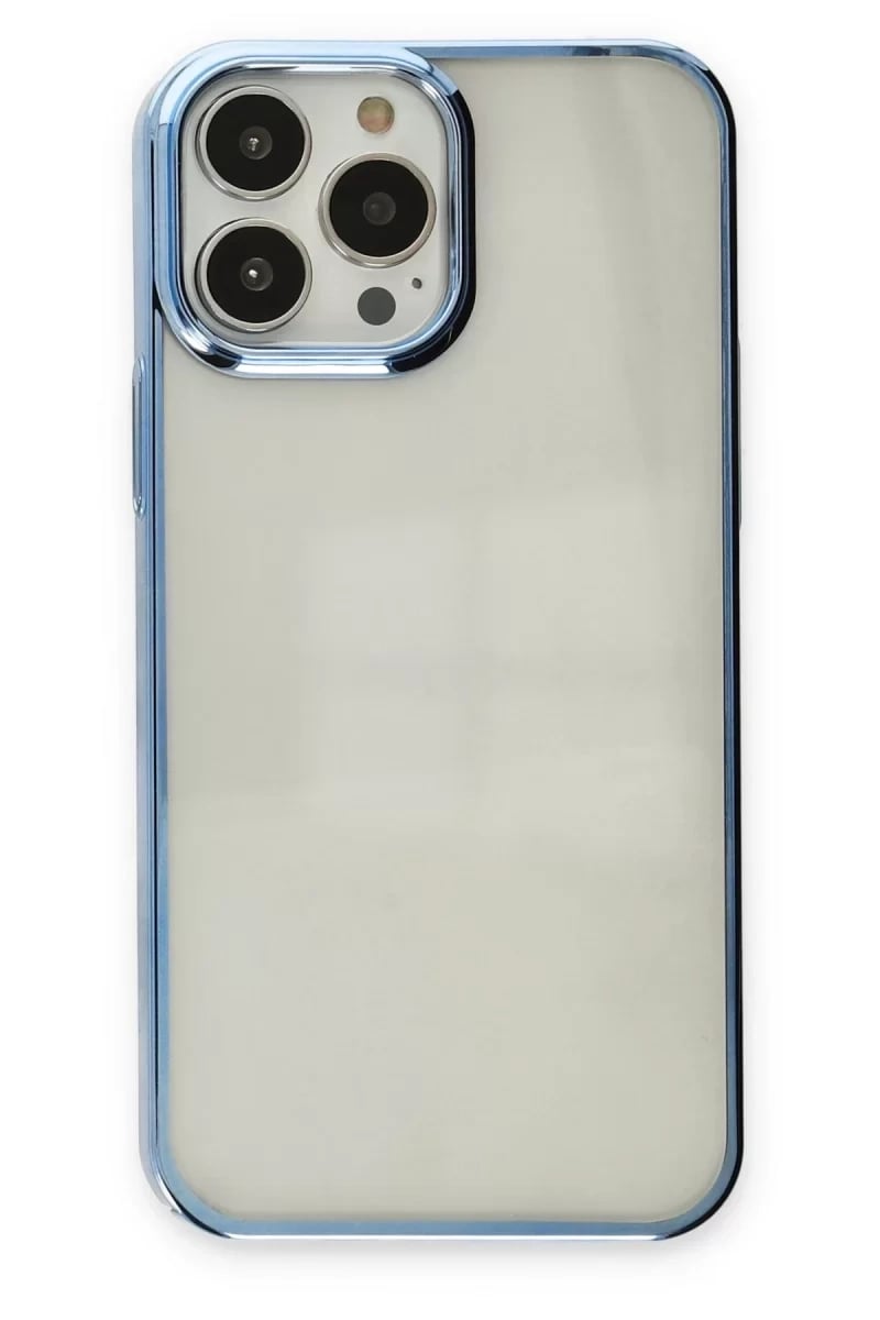Apple iPhone 14 Pro Kılıf Element Silikon - Sky Blue