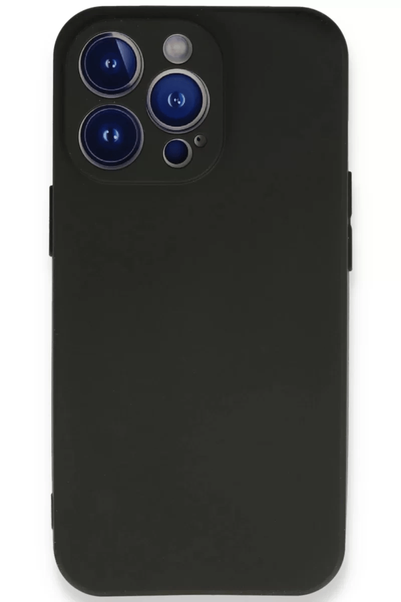 Apple iPhone 14 Pro Kılıf First Silikon - Siyah