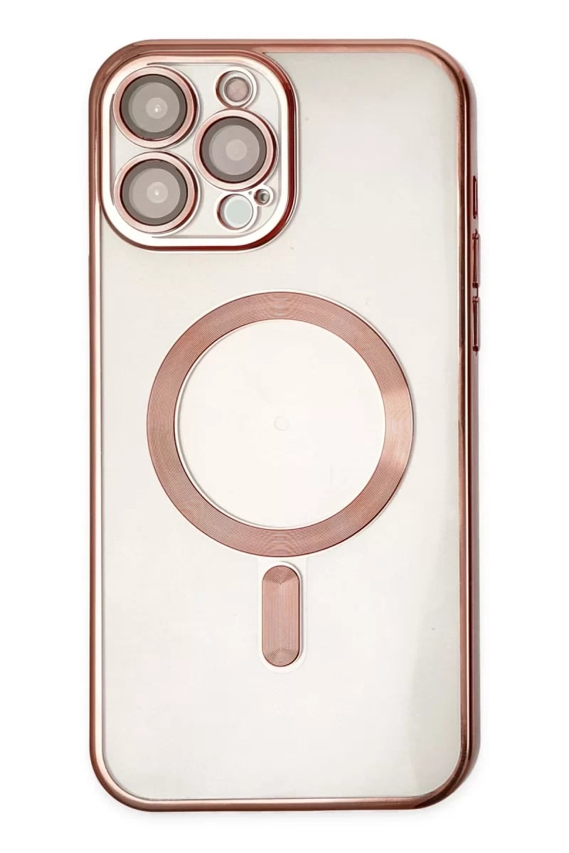 Apple iPhone 14 Pro Kılıf Kross Magneticsafe Kapak - Rose