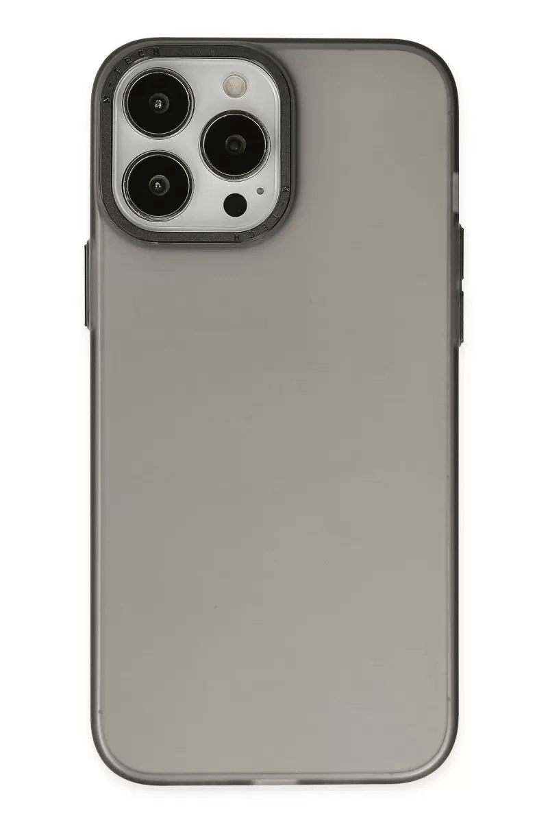 Apple iPhone 14 Pro Kılıf Modos Metal Kapak - Siyah