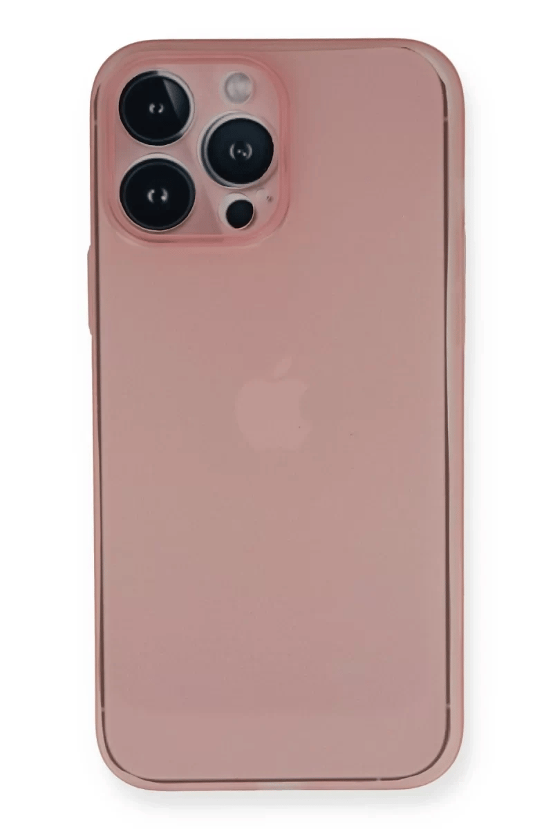 Apple iPhone 14 Pro Kılıf PP Ultra İnce Kapak - Pembe