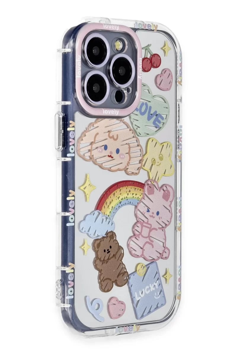 Apple iPhone 14 Pro Kılıf Reflexion Desenli Kapak - Desen 4