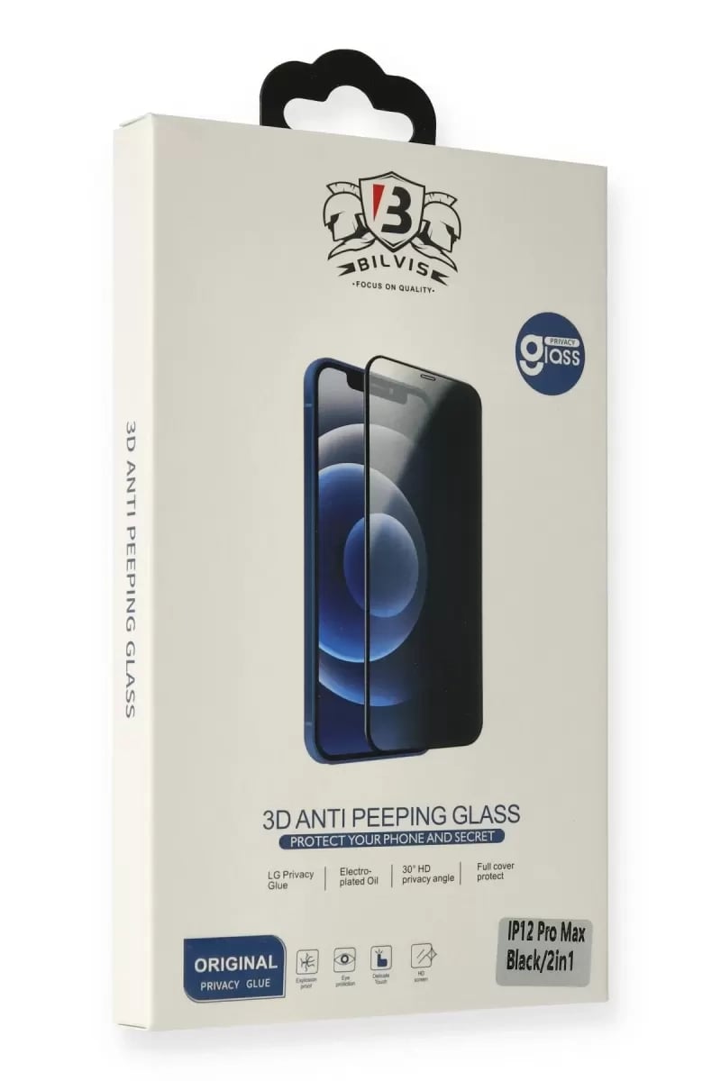 Apple iPhone 14 Pro Max Bilvis Hayalet Cam Ekran Koruyucu