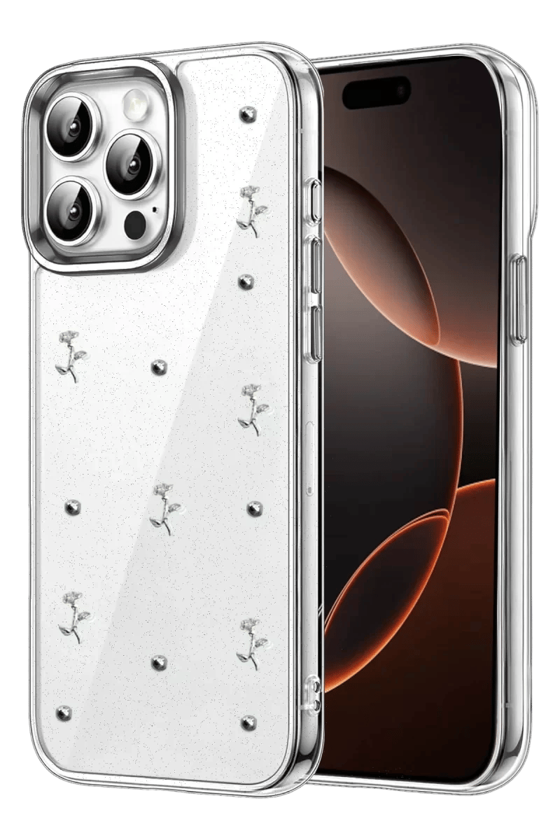 Apple iPhone 14 Pro Max Fiyonk Desenli Kapak - Desen 4