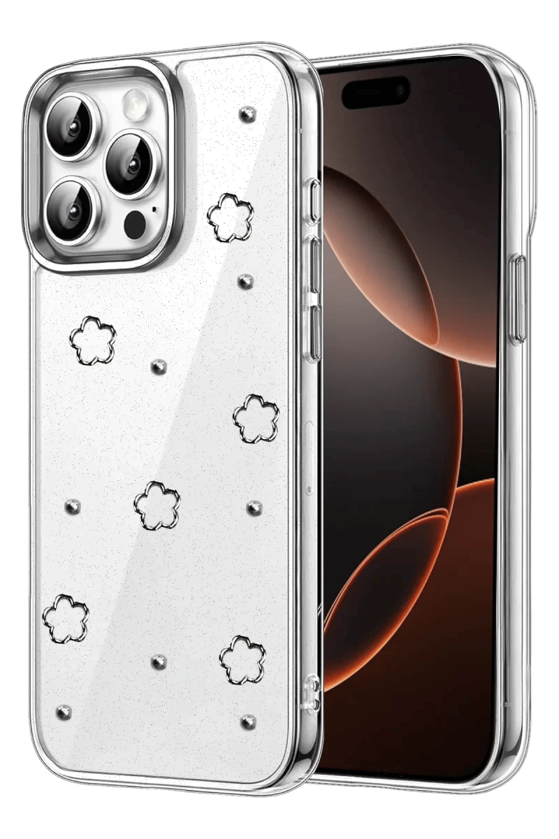 Apple iPhone 14 Pro Max Fiyonk Desenli Kapak - Desen 2
