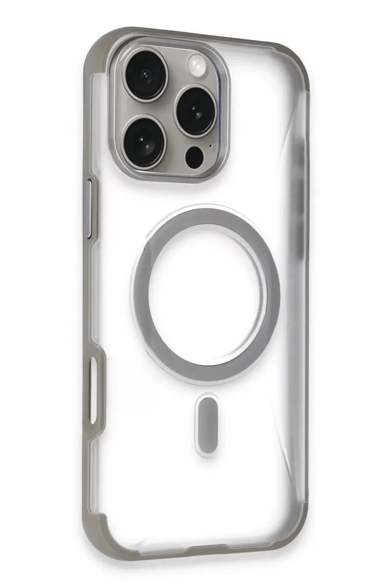 Apple iPhone 14 Pro Max Hilton Magsafe Kapak - Titan Gri