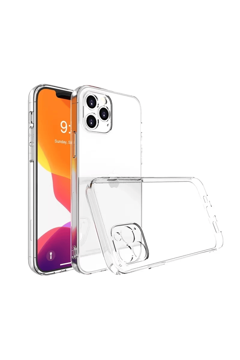 Apple iPhone 14 Pro Max Kılıf Lüx Şeffaf Silikon