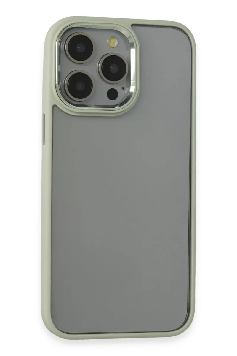 Apple iPhone 14 Pro Max Kılıf Power Silikon - Yeşil