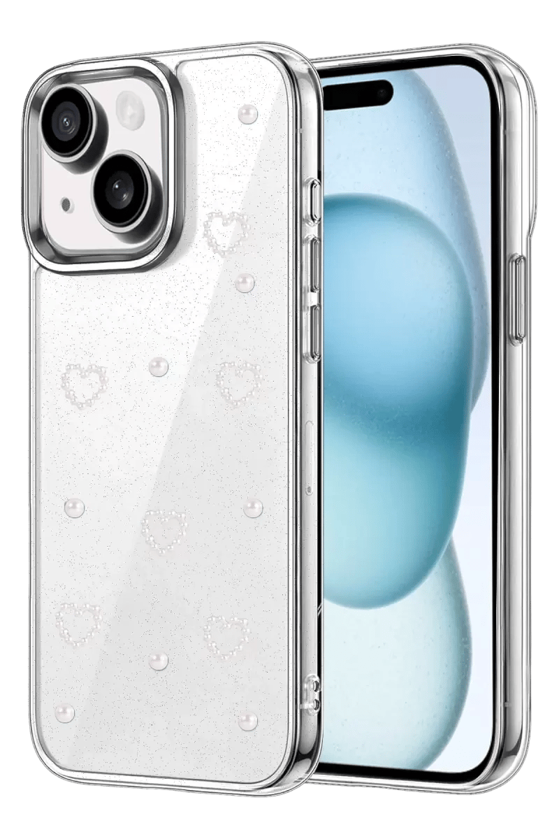 Apple iPhone 15 Fiyonk Desenli Kapak - Desen 10