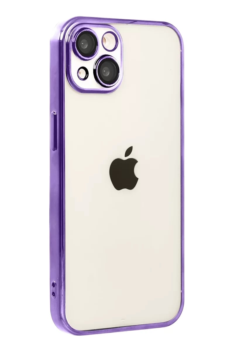 Apple iPhone 15 Lensli Silikon - Mor