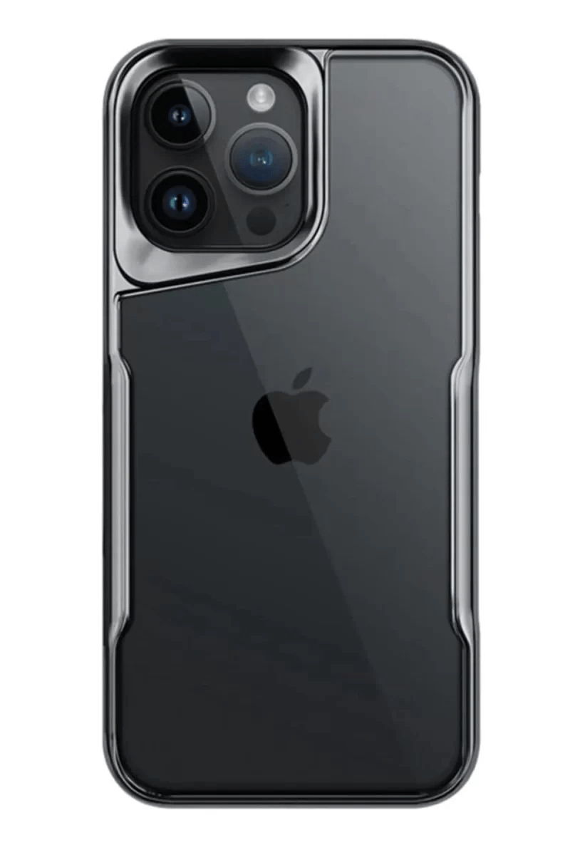 Apple iPhone 15 Pro Kılıf Boyi Silikon Kapak - Titan Gri