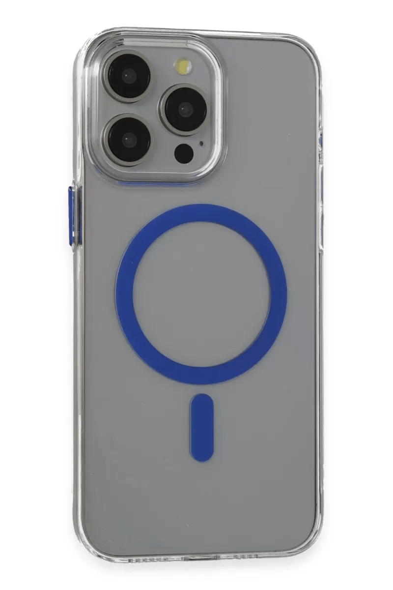 Apple iPhone 15 Pro Max Bubble Magsafe Kapak - Lacivert