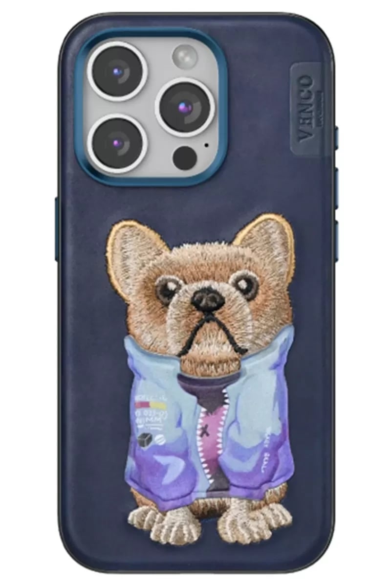 Apple iPhone 15 Pro Max Cute Desenli Kapak - Lacivert