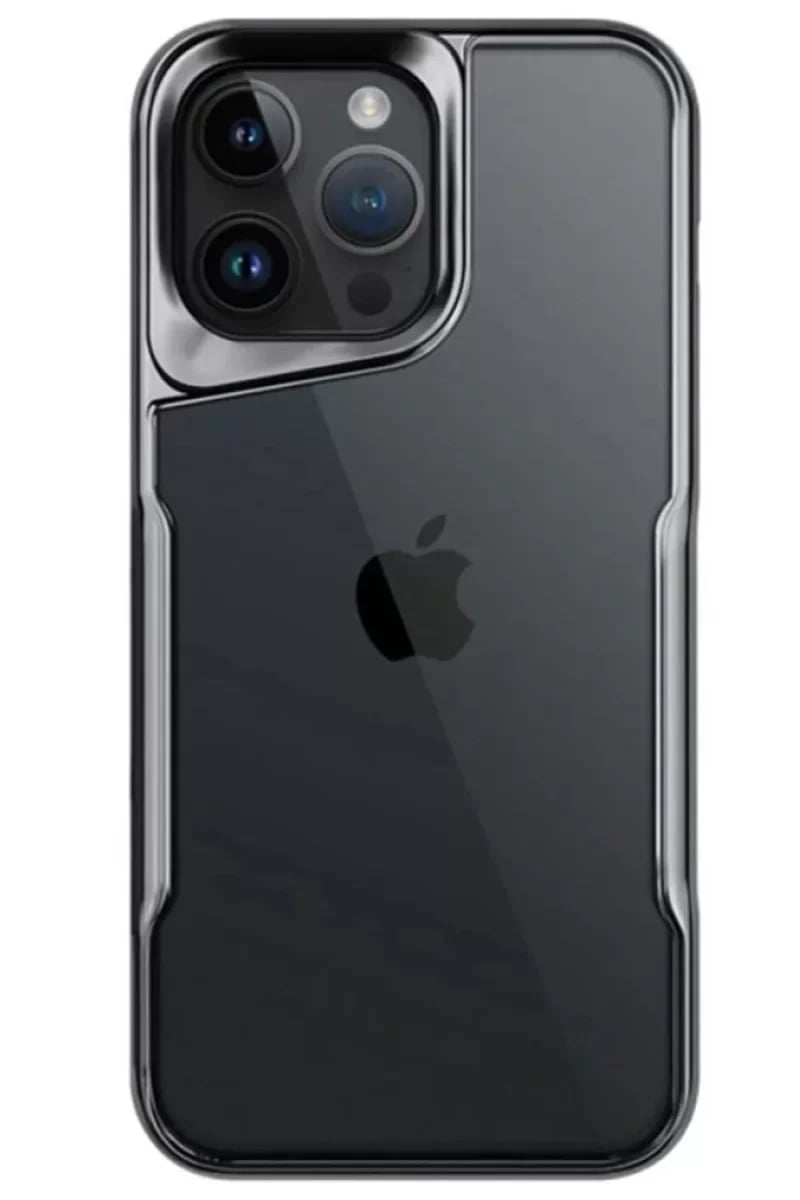 Apple iPhone 15 Pro Max Kılıf Boyi Silikon Kapak - Titan Gri