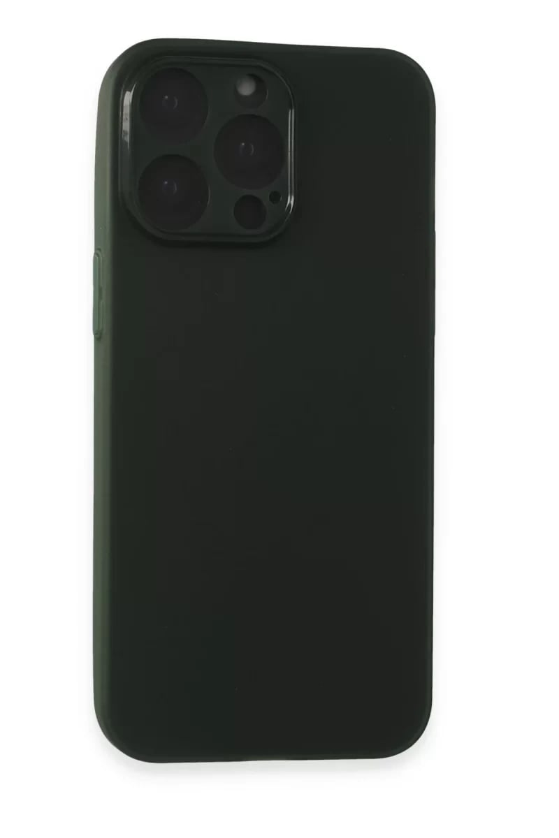 Apple iPhone 15 Pro Max Kılıf Puma Silikon - Yeşil