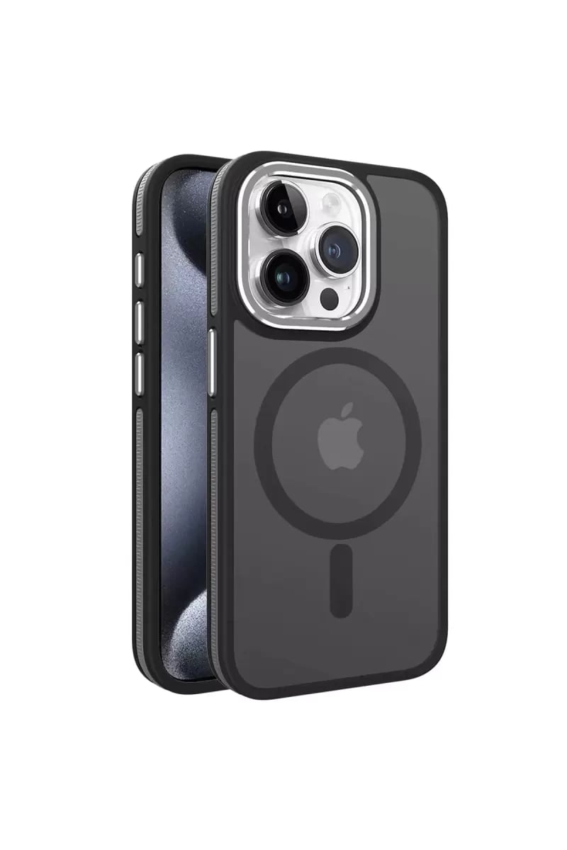 Apple iPhone 15 Pro Max Winner Magsafe Kapak - Siyah