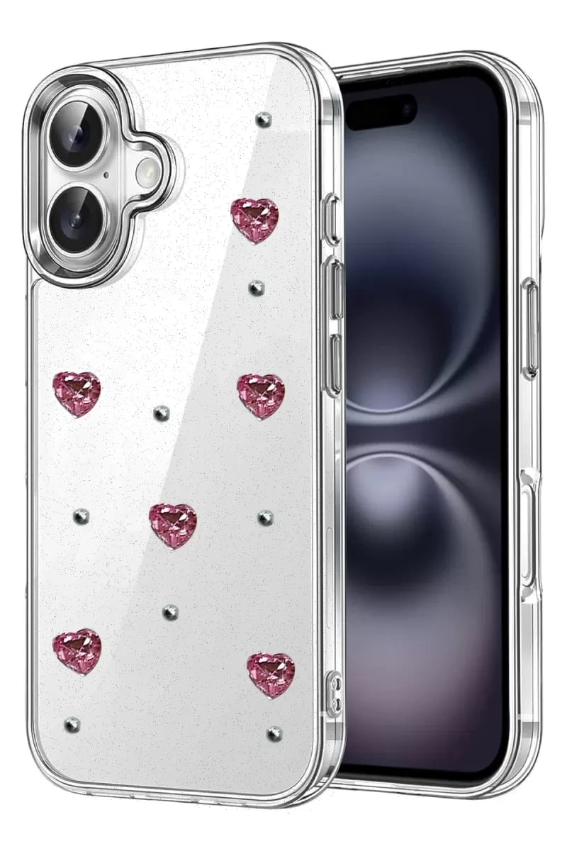 Apple iPhone 16 Fiyonk Desenli Kapak - Desen 3