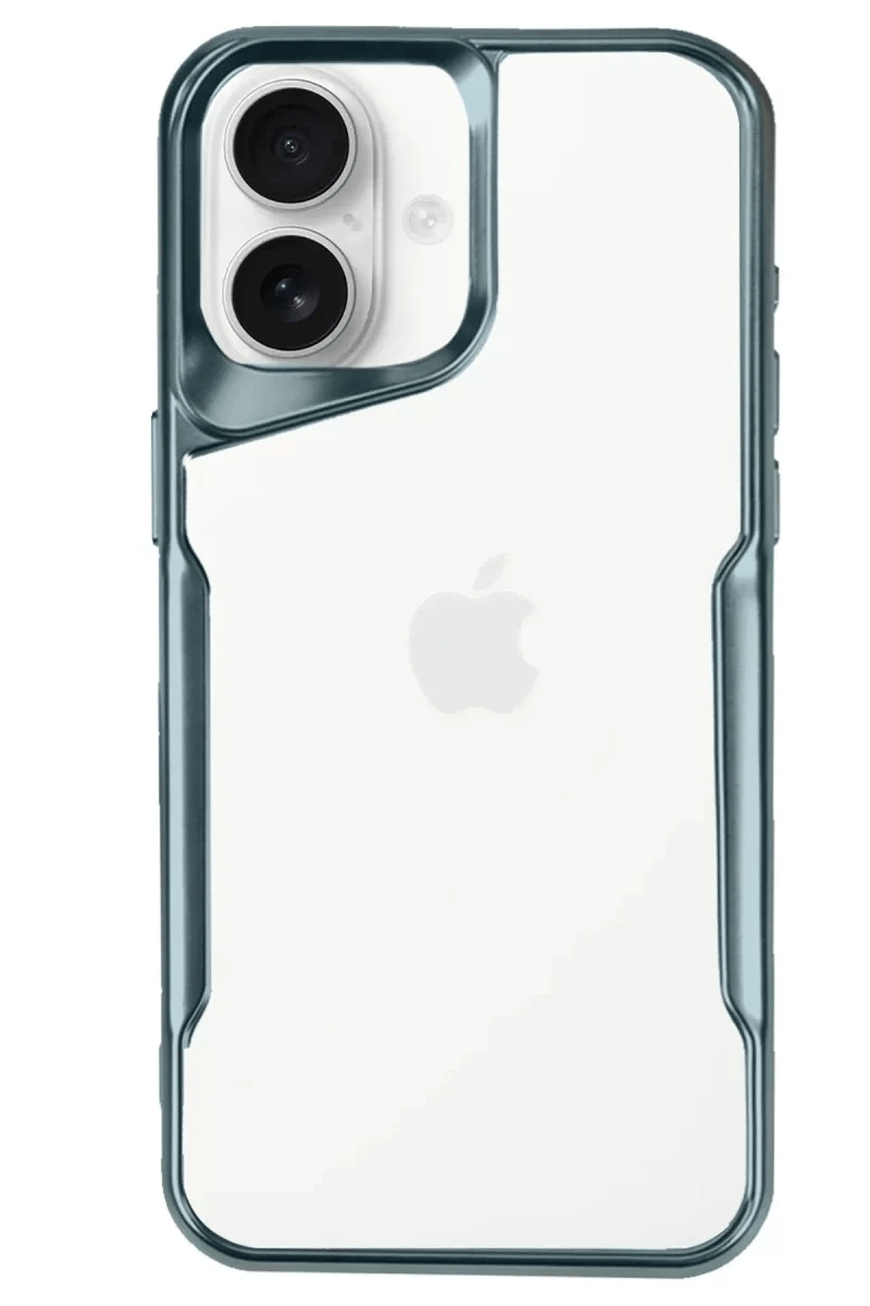 Apple iPhone 16 Kılıf Boyi Silikon Kapak - Turkuaz