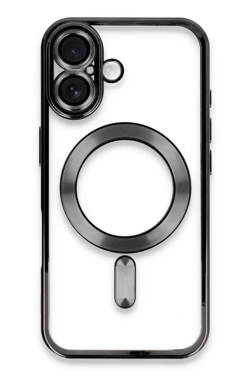Apple iPhone 16 Kılıf Kross Magneticsafe Kapak - Siyah
