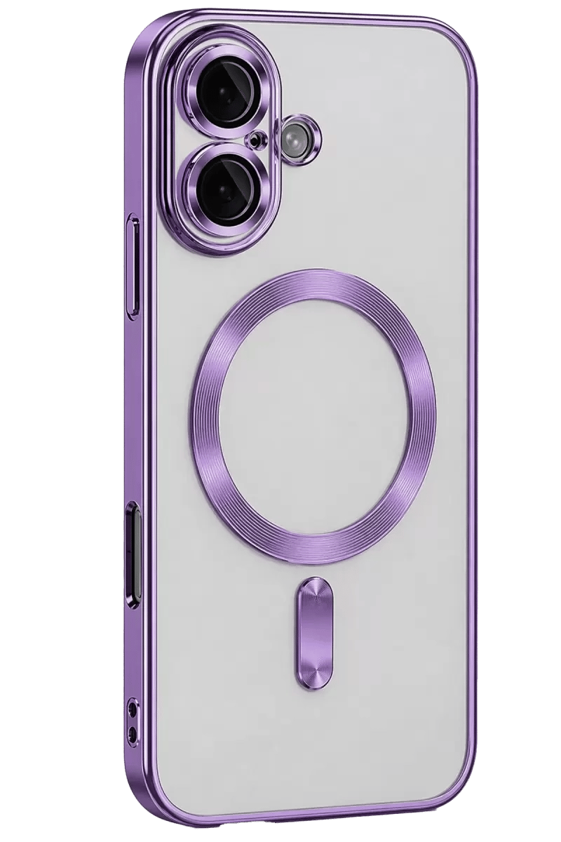 Apple iPhone 16 Kılıf Kross Magneticsafe Kapak - Mor