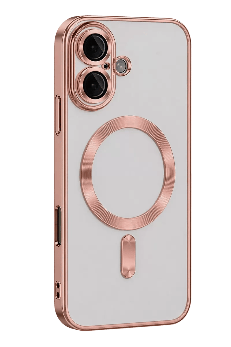 Apple iPhone 16 Kılıf Kross Magneticsafe Kapak - Rose