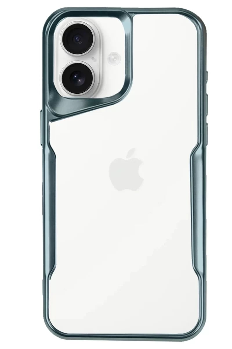 Apple iPhone 16 Plus Kılıf Boyi Silikon Kapak - Turkuaz
