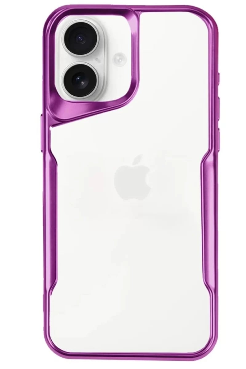 Apple iPhone 16 Plus Kılıf Boyi Silikon Kapak - Pembe