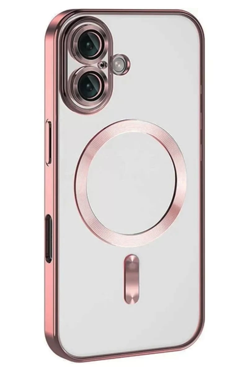Apple iPhone 16 Plus Kılıf Kross Magneticsafe Kapak - Pembe
