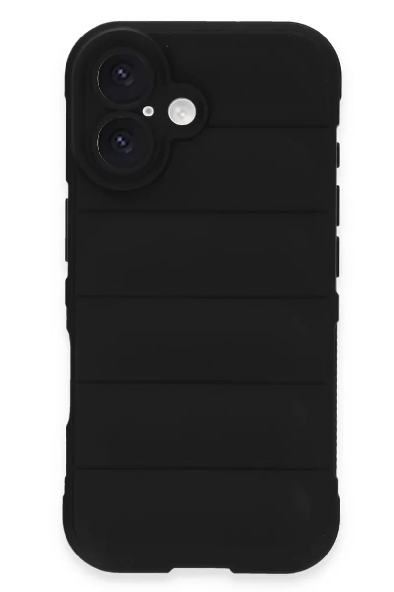Apple iPhone 16 Plus Kılıf Optimum Silikon - Siyah