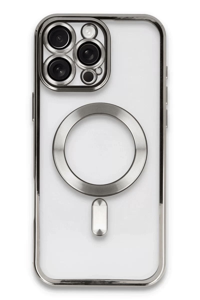 Apple iPhone 16 Pro Kılıf Kross Magneticsafe Kapak - Titan Gri