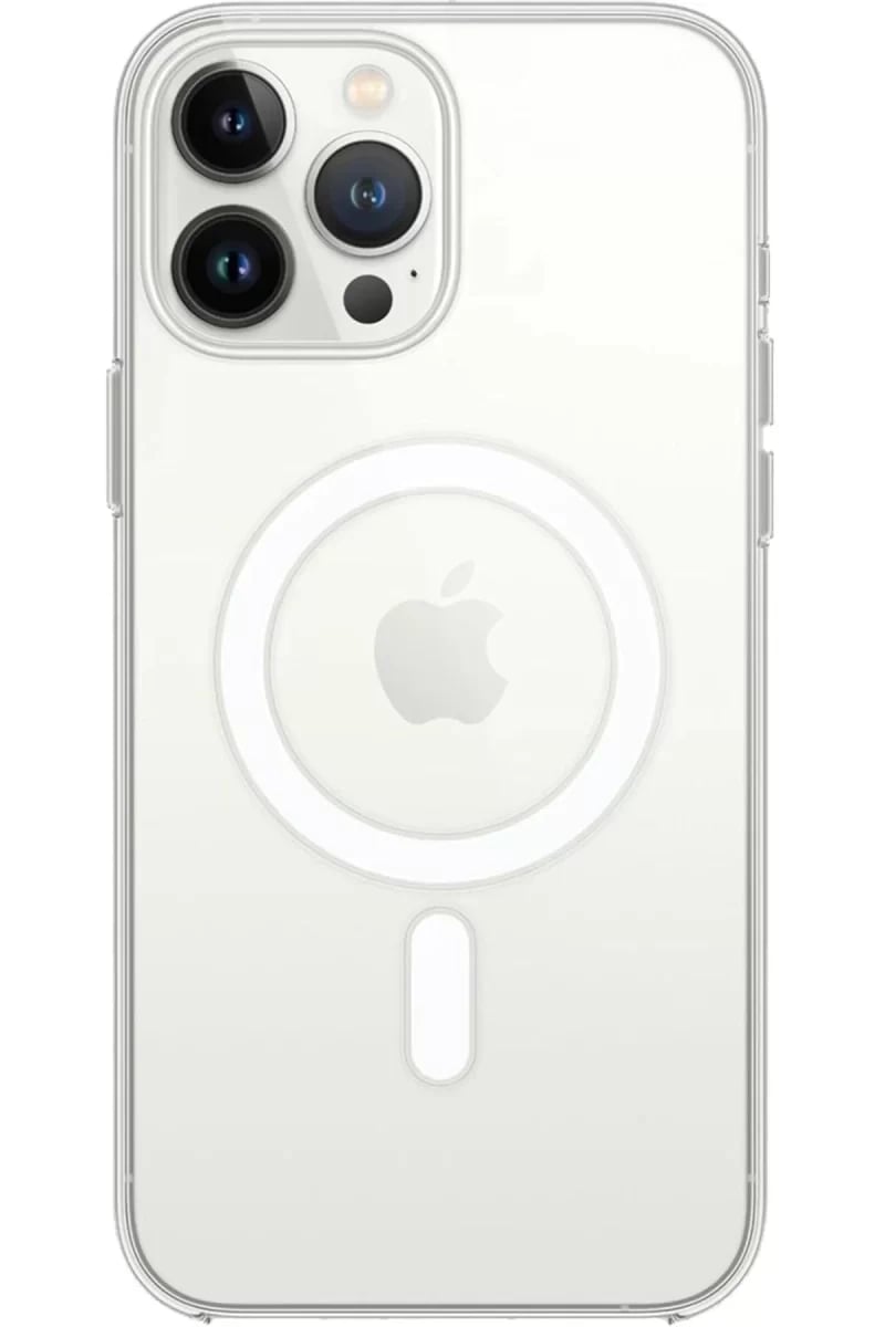 Apple iPhone 16 Pro Kılıf Pc Real Magsafe Kapak - Şeffaf