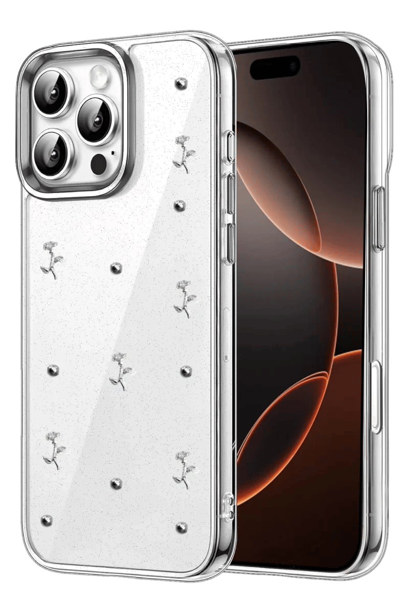 Apple iPhone 16 Pro Max Fiyonk Desenli Kapak - Desen 4
